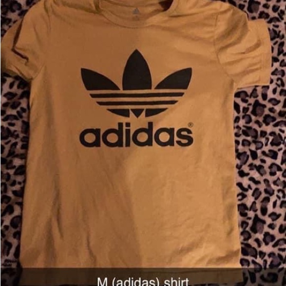 Yellow adidas
